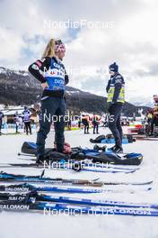 30.12.2022, Val Mustair, Switzerland (SUI): Jessie Diggins (USA) - FIS world cup cross-country, tour de ski, training, Val Mustair (SUI). www.nordicfocus.com. © Modica/NordicFocus. Every downloaded picture is fee-liable.