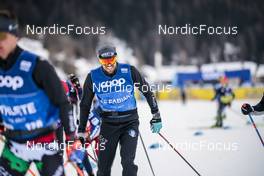 30.12.2022, Val Mustair, Switzerland (SUI): Francesco De Fabiani (ITA) - FIS world cup cross-country, tour de ski, training, Val Mustair (SUI). www.nordicfocus.com. © Modica/NordicFocus. Every downloaded picture is fee-liable.