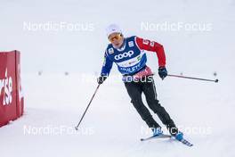 30.12.2022, Val Mustair, Switzerland (SUI): Jules Lapierre (FRA) - FIS world cup cross-country, tour de ski, training, Val Mustair (SUI). www.nordicfocus.com. © Modica/NordicFocus. Every downloaded picture is fee-liable.
