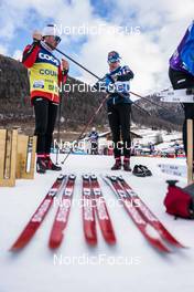 30.12.2022, Val Mustair, Switzerland (SUI): Krista Parmakoski (FIN) - FIS world cup cross-country, tour de ski, training, Val Mustair (SUI). www.nordicfocus.com. © Modica/NordicFocus. Every downloaded picture is fee-liable.