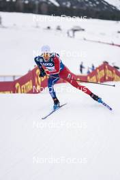 30.12.2022, Val Mustair, Switzerland (SUI): Clement Parisse (FRA) - FIS world cup cross-country, tour de ski, training, Val Mustair (SUI). www.nordicfocus.com. © Modica/NordicFocus. Every downloaded picture is fee-liable.