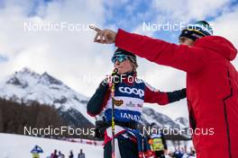 30.12.2022, Val Mustair, Switzerland (SUI): Katerina Janatova (CZE) - FIS world cup cross-country, tour de ski, training, Val Mustair (SUI). www.nordicfocus.com. © Modica/NordicFocus. Every downloaded picture is fee-liable.