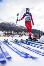 30.12.2022, Val Mustair, Switzerland (SUI): Nadine Faehndrich (SUI) - FIS world cup cross-country, tour de ski, training, Val Mustair (SUI). www.nordicfocus.com. © Modica/NordicFocus. Every downloaded picture is fee-liable.