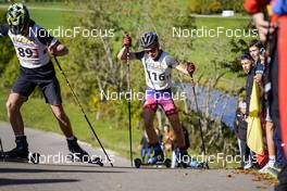 09.10.2022, Arcon, France (FRA): NOAM Kilchoer (FRA) - French Summer Championships Cross-Country, individual, Arcon (FRA). www.nordicfocus.com. © Thibaut/NordicFocus. Every downloaded picture is fee-liable.