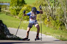 09.10.2022, Arcon, France (FRA): NAEL Guinchard (FRA) - French Summer Championships Cross-Country, individual, Arcon (FRA). www.nordicfocus.com. © Thibaut/NordicFocus. Every downloaded picture is fee-liable.
