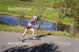 09.10.2022, Arcon, France (FRA): MARTHE Charvolin (FRA) - French Summer Championships Cross-Country, individual, Arcon (FRA). www.nordicfocus.com. © Thibaut/NordicFocus. Every downloaded picture is fee-liable.