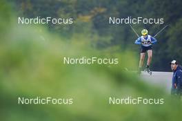 09.10.2022, Arcon, France (FRA): Athlete competes - French Summer Championships Cross-Country, individual, Arcon (FRA). www.nordicfocus.com. © Thibaut/NordicFocus. Every downloaded picture is fee-liable.