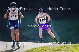 09.10.2022, Arcon, France (FRA): JULIEN Hauck (FRA) - French Summer Championships Cross-Country, individual, Arcon (FRA). www.nordicfocus.com. © Thibaut/NordicFocus. Every downloaded picture is fee-liable.