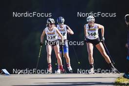 09.10.2022, Arcon, France (FRA): SELENE Gatie (FRA), THAIS Gleyzolle (FRA), (l-r)  - French Summer Championships Cross-Country, individual, Arcon (FRA). www.nordicfocus.com. © Thibaut/NordicFocus. Every downloaded picture is fee-liable.