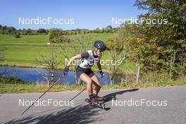09.10.2022, Arcon, France (FRA): JULIETTE Ducordeau (FRA) - French Summer Championships Cross-Country, individual, Arcon (FRA). www.nordicfocus.com. © Thibaut/NordicFocus. Every downloaded picture is fee-liable.
