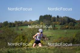 09.10.2022, Arcon, France (FRA): ANNETTE Coupat (FRA) - French Summer Championships Cross-Country, individual, Arcon (FRA). www.nordicfocus.com. © Thibaut/NordicFocus. Every downloaded picture is fee-liable.