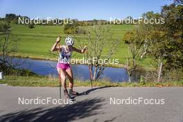 09.10.2022, Arcon, France (FRA): NOEMIE Charriere (FRA) - French Summer Championships Cross-Country, individual, Arcon (FRA). www.nordicfocus.com. © Thibaut/NordicFocus. Every downloaded picture is fee-liable.