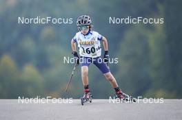 09.10.2022, Arcon, France (FRA): Mael Maliqueo-Repoux (FRA) - French Summer Championships Cross-Country, individual, Arcon (FRA). www.nordicfocus.com. © Thibaut/NordicFocus. Every downloaded picture is fee-liable.