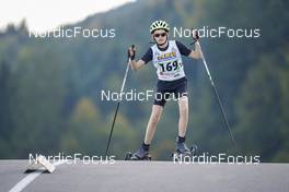 09.10.2022, Arcon, France (FRA): Jules Lafforgue (FRA) - French Summer Championships Cross-Country, individual, Arcon (FRA). www.nordicfocus.com. © Thibaut/NordicFocus. Every downloaded picture is fee-liable.