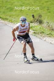 09.10.2022, Arcon, France (FRA): LUCAS Chanavat (FRA) - French Summer Championships Cross-Country, individual, Arcon (FRA). www.nordicfocus.com. © Thibaut/NordicFocus. Every downloaded picture is fee-liable.
