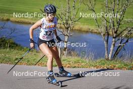 09.10.2022, Arcon, France (FRA): MAYA Even (FRA) - French Summer Championships Cross-Country, individual, Arcon (FRA). www.nordicfocus.com. © Thibaut/NordicFocus. Every downloaded picture is fee-liable.