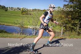 09.10.2022, Arcon, France (FRA): JOLY CANDICE Flochon (FRA) - French Summer Championships Cross-Country, individual, Arcon (FRA). www.nordicfocus.com. © Thibaut/NordicFocus. Every downloaded picture is fee-liable.