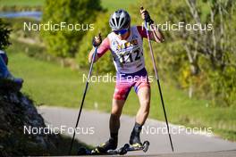 09.10.2022, Arcon, France (FRA): BAPTISTE Plancon (FRA) - French Summer Championships Cross-Country, individual, Arcon (FRA). www.nordicfocus.com. © Thibaut/NordicFocus. Every downloaded picture is fee-liable.
