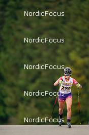 08.10.2022, Arcon, France (FRA): Lisa Savoie (FRA) - French Summer Championships Cross-Country, sprint, Arcon (FRA). www.nordicfocus.com. © Thibaut/NordicFocus. Every downloaded picture is fee-liable.