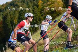 08.10.2022, Arcon, France (FRA): Simon Chappaz (FRA) - French Summer Championships Cross-Country, sprint, Arcon (FRA). www.nordicfocus.com. © Thibaut/NordicFocus. Every downloaded picture is fee-liable.