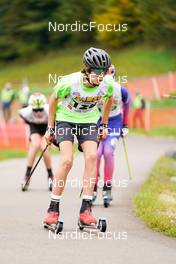 08.10.2022, Arcon, France (FRA): Gaby Thomas (FRA) - French Summer Championships Cross-Country, sprint, Arcon (FRA). www.nordicfocus.com. © Thibaut/NordicFocus. Every downloaded picture is fee-liable.