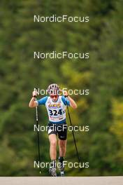 08.10.2022, Arcon, France (FRA): Hugo Luzet (FRA) - French Summer Championships Cross-Country, sprint, Arcon (FRA). www.nordicfocus.com. © Thibaut/NordicFocus. Every downloaded picture is fee-liable.