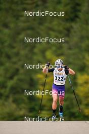 08.10.2022, Arcon, France (FRA): Romain Michaud (FRA) - French Summer Championships Cross-Country, sprint, Arcon (FRA). www.nordicfocus.com. © Thibaut/NordicFocus. Every downloaded picture is fee-liable.
