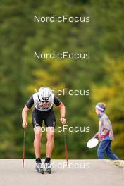 08.10.2022, Arcon, France (FRA): Lucas Giacobi (FRA) - French Summer Championships Cross-Country, sprint, Arcon (FRA). www.nordicfocus.com. © Thibaut/NordicFocus. Every downloaded picture is fee-liable.