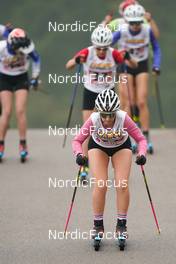 08.10.2022, Arcon, France (FRA): Lisa Bentzinger (FRA) - French Summer Championships Cross-Country, sprint, Arcon (FRA). www.nordicfocus.com. © Thibaut/NordicFocus. Every downloaded picture is fee-liable.