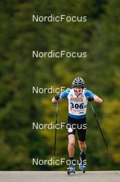 08.10.2022, Arcon, France (FRA): Lino Deloche (FRA) - French Summer Championships Cross-Country, sprint, Arcon (FRA). www.nordicfocus.com. © Thibaut/NordicFocus. Every downloaded picture is fee-liable.