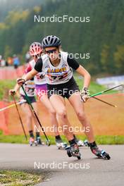08.10.2022, Arcon, France (FRA): Jeannie Jeunet (FRA) - French Summer Championships Cross-Country, sprint, Arcon (FRA). www.nordicfocus.com. © Thibaut/NordicFocus. Every downloaded picture is fee-liable.