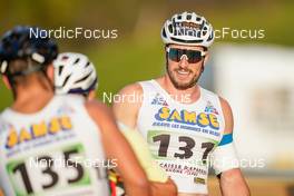 08.10.2022, Arcon, France (FRA): Lucas Chanavat (FRA) - French Summer Championships Cross-Country, sprint, Arcon (FRA). www.nordicfocus.com. © Thibaut/NordicFocus. Every downloaded picture is fee-liable.
