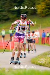 08.10.2022, Arcon, France (FRA): Emilien Grappe (FRA) - French Summer Championships Cross-Country, sprint, Arcon (FRA). www.nordicfocus.com. © Thibaut/NordicFocus. Every downloaded picture is fee-liable.