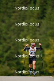 08.10.2022, Arcon, France (FRA): Edouard Blaison (FRA) - French Summer Championships Cross-Country, sprint, Arcon (FRA). www.nordicfocus.com. © Thibaut/NordicFocus. Every downloaded picture is fee-liable.