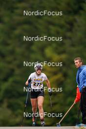 08.10.2022, Arcon, France (FRA): Margaux Gaillard (FRA) - French Summer Championships Cross-Country, sprint, Arcon (FRA). www.nordicfocus.com. © Thibaut/NordicFocus. Every downloaded picture is fee-liable.