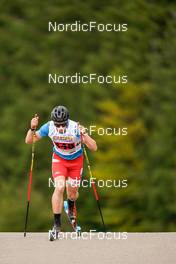 08.10.2022, Arcon, France (FRA): Hugo Serot (FRA) - French Summer Championships Cross-Country, sprint, Arcon (FRA). www.nordicfocus.com. © Thibaut/NordicFocus. Every downloaded picture is fee-liable.
