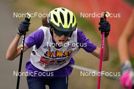 08.10.2022, Arcon, France (FRA): Louise Houtteville (FRA) - French Summer Championships Cross-Country, sprint, Arcon (FRA). www.nordicfocus.com. © Thibaut/NordicFocus. Every downloaded picture is fee-liable.