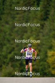 08.10.2022, Arcon, France (FRA): Martin Ferreira (FRA) - French Summer Championships Cross-Country, sprint, Arcon (FRA). www.nordicfocus.com. © Thibaut/NordicFocus. Every downloaded picture is fee-liable.