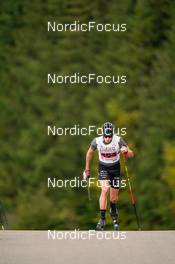 08.10.2022, Arcon, France (FRA): Matteo Correia (FRA) - French Summer Championships Cross-Country, sprint, Arcon (FRA). www.nordicfocus.com. © Thibaut/NordicFocus. Every downloaded picture is fee-liable.