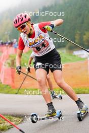 08.10.2022, Arcon, France (FRA): Camille Delerce (FRA) - French Summer Championships Cross-Country, sprint, Arcon (FRA). www.nordicfocus.com. © Thibaut/NordicFocus. Every downloaded picture is fee-liable.