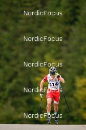 08.10.2022, Arcon, France (FRA): Enzo Hudry (FRA) - French Summer Championships Cross-Country, sprint, Arcon (FRA). www.nordicfocus.com. © Thibaut/NordicFocus. Every downloaded picture is fee-liable.
