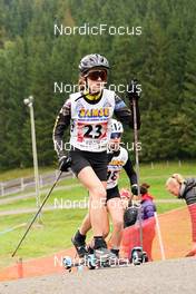 08.10.2022, Arcon, France (FRA): Lena Evrard (FRA) - French Summer Championships Cross-Country, sprint, Arcon (FRA). www.nordicfocus.com. © Thibaut/NordicFocus. Every downloaded picture is fee-liable.