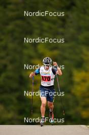 08.10.2022, Arcon, France (FRA): Elie Ballay (SUI) - French Summer Championships Cross-Country, sprint, Arcon (FRA). www.nordicfocus.com. © Thibaut/NordicFocus. Every downloaded picture is fee-liable.