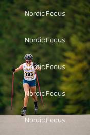 08.10.2022, Arcon, France (FRA): Eva Gatie (FRA) - French Summer Championships Cross-Country, sprint, Arcon (FRA). www.nordicfocus.com. © Thibaut/NordicFocus. Every downloaded picture is fee-liable.