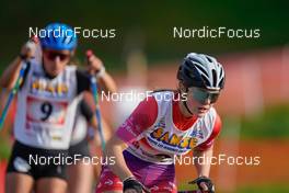 08.10.2022, Arcon, France (FRA): Agathe Margreither (FRA) - French Summer Championships Cross-Country, sprint, Arcon (FRA). www.nordicfocus.com. © Thibaut/NordicFocus. Every downloaded picture is fee-liable.