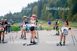 08.10.2022, Arcon, France (FRA): Gabrielle Poitevin (FRA) - French Summer Championships Cross-Country, sprint, Arcon (FRA). www.nordicfocus.com. © Thibaut/NordicFocus. Every downloaded picture is fee-liable.