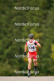 08.10.2022, Arcon, France (FRA): Gautier Cadi (FRA) - French Summer Championships Cross-Country, sprint, Arcon (FRA). www.nordicfocus.com. © Thibaut/NordicFocus. Every downloaded picture is fee-liable.