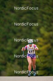 08.10.2022, Arcon, France (FRA): Celia Courvoisier (FRA) - French Summer Championships Cross-Country, sprint, Arcon (FRA). www.nordicfocus.com. © Thibaut/NordicFocus. Every downloaded picture is fee-liable.