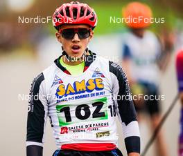 08.10.2022, Arcon, France (FRA): Thibaut Bazin (FRA) - French Summer Championships Cross-Country, sprint, Arcon (FRA). www.nordicfocus.com. © Thibaut/NordicFocus. Every downloaded picture is fee-liable.