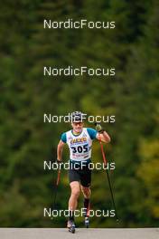 08.10.2022, Arcon, France (FRA): Loris Chevalier (FRA) - French Summer Championships Cross-Country, sprint, Arcon (FRA). www.nordicfocus.com. © Thibaut/NordicFocus. Every downloaded picture is fee-liable.